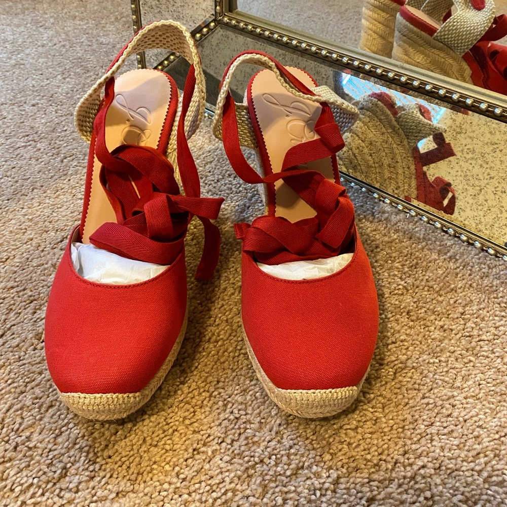 Red Espadrilles